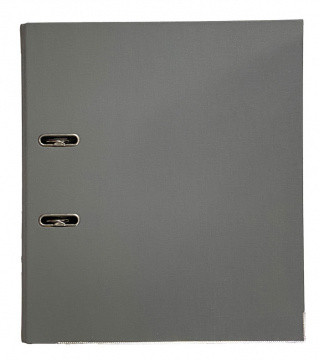 Папка-реєстратор ОФІС ЦЕНТР, А4, 70мм, картон, двохстороній, сірий